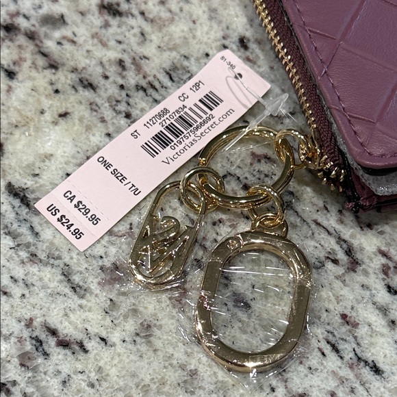 Victoria's Secret Purple Key & Card Holder - Picture 4 of 10